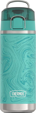 THERMOS ICON SERIES, Water Bottle with Spout - 18 Ounce, Marble - Stainless Steel Vacuum Insulated Water Bottle with Lid