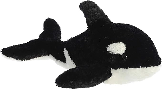 Aurora® Adorable Flopsie™ Splash™ Stuffed Animal - Playful Ease - Timeless Companions - Black 12 Inches