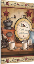 Country Life Kitchen Texas Star Decorative 1 Gang No Device Blank Wall Plate Bar Coffee Beans Cafe Cup Clock Oversize Electric Unused Receptacle Decorator/Gfci Light Outlets/Switches Face Plate Cover