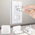 Outlet Covers (55 Pack) with Hidden Pull Handle Baby Proofing Plug Covers 3-Prong Child Safety Socket Covers Electrical Outlet Protectors Kid Proof Outlet Cap