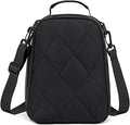 LOIDOU Lunch Box for Kids Boys Girls Insulated Lunch Bag Thermal Meal Tote Reusable Lunch Pail Bags for School Travel (black)