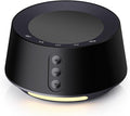 BGOVERSS White Noise Machine with Night Light – 20 Soothing Sounds, 10 Color Lights, 5 Timer Settings & Memory Function, Portable Sleep Sound Machine for Baby Nursery, Kids & Adults, Black