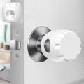 Door Knob Safety Cover, 4 Pack Baby Safety Door Handle Cover, Screw Thread Design, Reusable, Reliable Solution to Prevent Kids from Popping Off the Covers