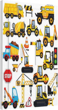 Yellow Truck Cartoon Transportation 1 Gang Light Switch Cover Decorative Single Toggle Wall Plate Switchcovers Electrical Switchplate Home Decor for Kidroom Living Room Bedroom Decorate