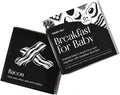 Chunky Deli Breakfast for Baby High-Contrast Art Cards Black and White Newborn Vision Tracking Flash Cards for Tummy Time Food Themed Infant Toys 0-6+ Months