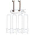 Vmaisi Baby Sliding Cabinet Locks - Adjustable U Shaped Child Safety Locks for Cabinets with Handles or Knobs, Childproof Latches for Kitchen Bathroom Storage Cupboards 4 Pack