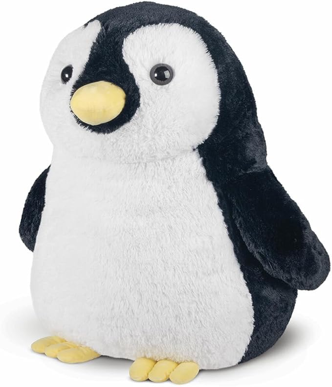 Vermont Teddy Bear Giant Penguin Stuffed Animal | 28 Inch Penguin Plush Toy | Fluffy Collectible Plushies for Kids and Adults | Crafted in the USA