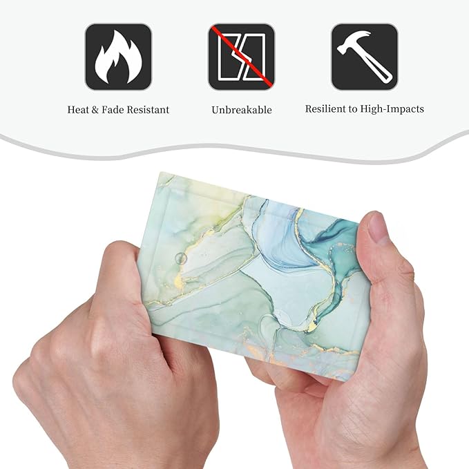 Light Switch Cover Plate Teal Gold Marbling Turquoise 1 Gang No Device Blank Electrical Wall Plates Faceplate Decorative Switch Plate for Bathroom living Room Decor