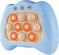 Intoypad Pop The Target! Handheld Speed Push Game Machine: A Fun Multiplayer Game for Family. Sensory Fidget Toy Christmas Toys Gifts for 6 7 8 9 10 11 12 Years Old Kids Road Trip Car Games Light Blue