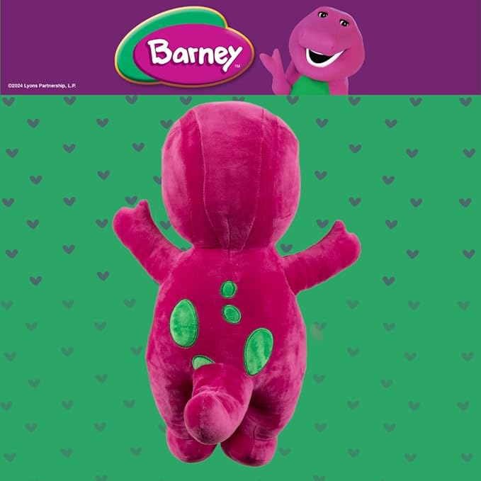 Collectibles Barney Classic Bedding Super Soft Plush Decorative Throw Pillow, (Officially Licensed Product) By Franco
