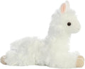 Aurora® Adorable Mini Flopsie™ Ansy Alpaca™ Stuffed Animal - Mini Companions Ready for Playful Adventures - for Kids All Ages, Toddlers, Adults, and Families - White 9 Inches