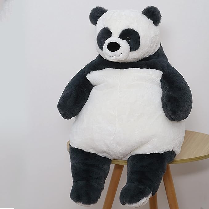 Panda Weighted Stuffed Animals, 17" 3.5 lbs Weighted Panda Plush Large Weighted Plush Animal Toy Pillow Gifts for Boys and Girls