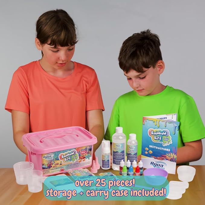 Aqua Endless Summer Rainbow Reef DIY Slime Kit – Vibrant Ocean-Themed Sensory Activity for Kids