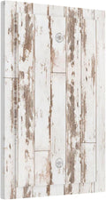 White Grey Wood 1 Gang Light Switch Cover No Decive Blank Wall Plate Decorative for Teen Kids Boys Bathroom Home Bedroom Art Panel Decorate 5" x 3