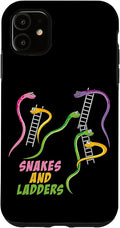 iPhone 11 Snakes and Ladders Humor Board Game Gamer Womens Men Kids Case