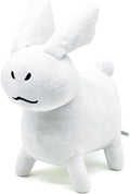 White Gubby Rabbit Plush Toy – Soft Forsaken Gubby Plush Stuffed Animal, Cute Game Character Collectible Plushie Gift for Kids and Gamers (Rabbit White Gubby)