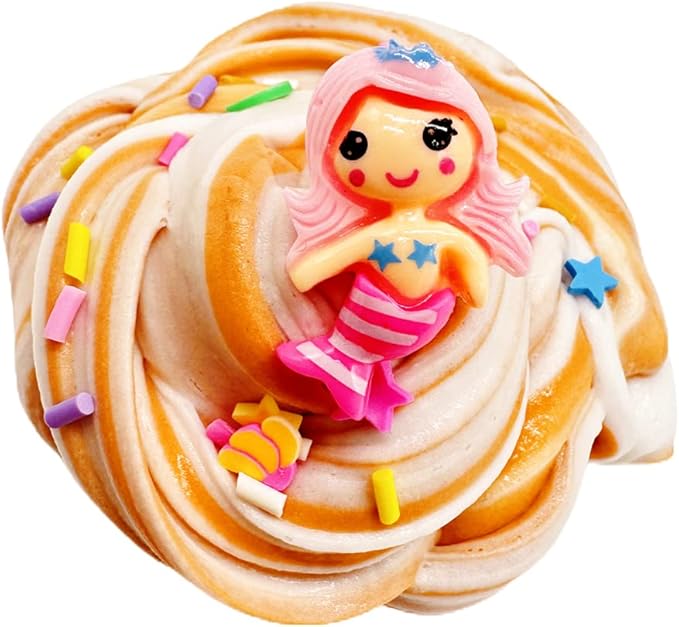 Butter Slime Kit Two-Toned 9 Packed for Girl Boys Party Favors Toys, Stocking Stuffers for Kids 6 7 8 9 10 11 12 Years Old