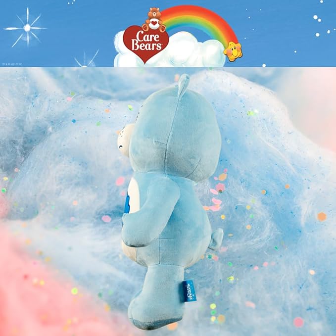 Care Bears Grumpy Bear Bedding Super Soft Cozy Decorative Pillow, (Officially Licensed Product) By Franco Collectibles