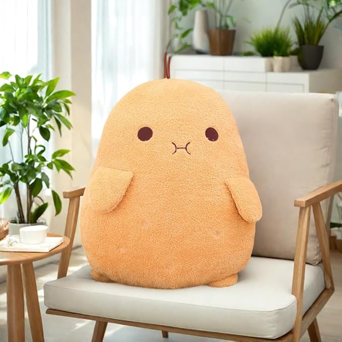 Cute Potato Plush Toy Kawaii Potato Stuffed Doll Soft Stuffed Food Potato Plushie Pillow Toys Doll Kids Gifts (12.9in)