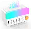 TMEHM 4-in-1 Sleep Sound Machine with White Noise & 8 Nature Sounds, Bluetooth Speaker, Night Light & Aroma Diffuser with Timer for Baby, Kids and Adults (Matte White)