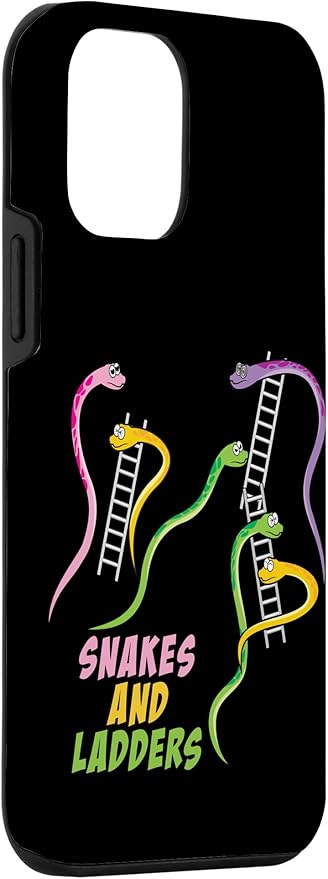 iPhone 12 mini Snakes and Ladders Humor Board Game Gamer Womens Men Kids Case