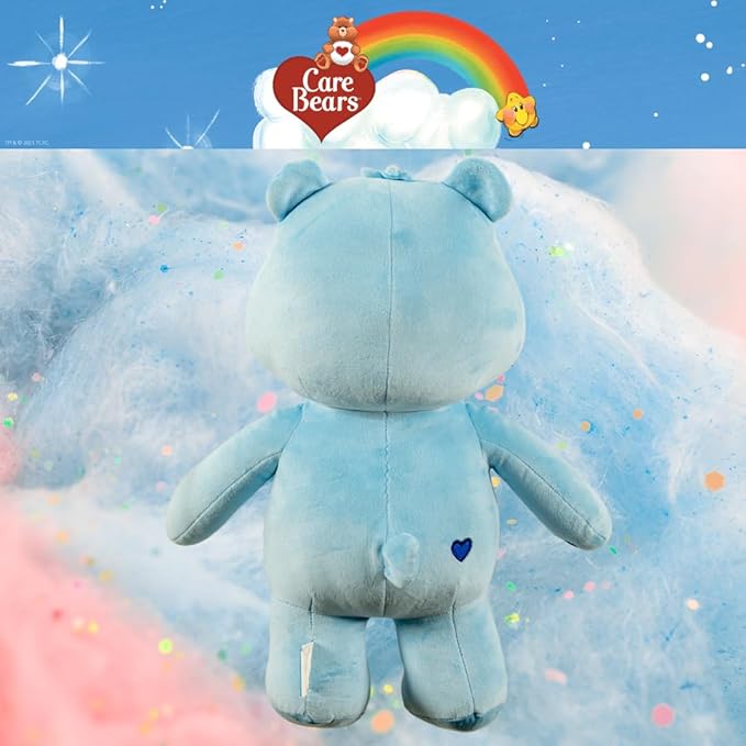 Care Bears Grumpy Bear Bedding Super Soft Cozy Decorative Pillow, (Officially Licensed Product) By Franco Collectibles