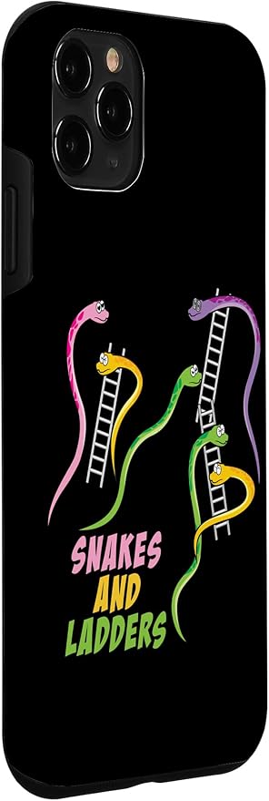 iPhone 11 Pro Snakes and Ladders Humor Board Game Gamer Womens Men Kids Case