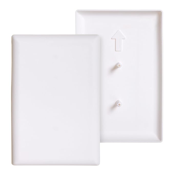 Dreambaby CoverPlug Paintable Outlet Plug Cover for Baby Safety -Electrical Wall Plate Socket Guard Protector- Baby Proof Outlet Covers (2 Pack)