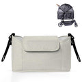 Baby Stroller Organizer,Suitable for Baby Stroller, Dog Stroller, Most Strollers (Gray)