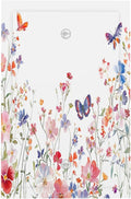 Colorful Flower Watercolor Floral Butterfly Bird Light Switch Cover Plate 1 Gang No Device Blank Electrical Wall Plates Faceplate Decorative Switch Plate Covers for Bedroom Living Room Decor