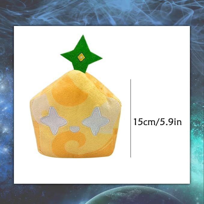 Zenitsu Plush Toy Fruits Plush Toy Stuffed Toys Video Game Pillow for Kids Birthday Xmas Gift (Light)