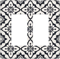 Black And White Funny Plastic Wall Plate Decorative Double Rocker Light Switch Cover For Women Girls Bedroom Kitchen Living Room