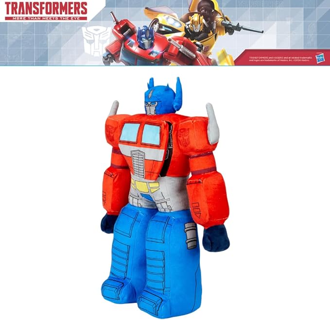 Franco Kids Transformer Optimus Bedding Super Soft Cozy Cuddle Pillow, (Officially Licensed Product)