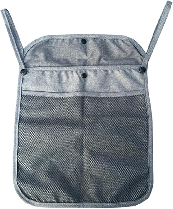 Baby Stroller Organizer Grey Infant Toddle Mesh Stroller Organizer,Detachable Straps easy hang on strollers (Grey)