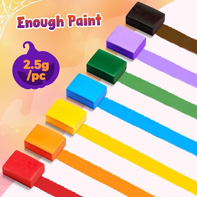 JoyCat Paint with Water Coloring Books, Art & Craft Activity, No Mess Art for Kids Ages 4-8, Craft Kits & Supplies, DIY Creative Activity, Gifts for Girls & Boys (Tiny Elves)