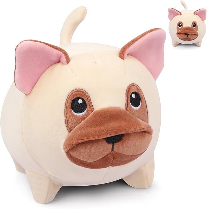 Dog Plush Pillow,8inch Cute Dog Stuffed Animal Toy,Soft Hugging Plush Pillow,French Bulldog Plushies Doll Toy for Kids Girlfriend Boys,Perfect