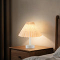 LOVERUIS Rechargeable Night Lights Night Light for Kids, Bedside Lamp with 3 Dimmable Colors for Mom, Bedroom, Camping, Bathroom（White