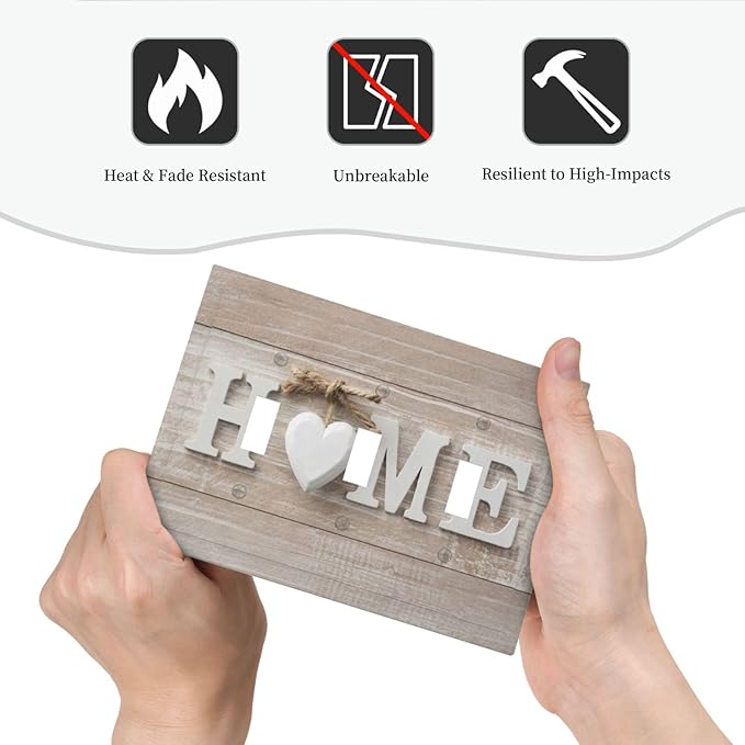 Farm Country Love Home Wood Print 3 Gang Light Switch Plate Decorative Triple Toggle Wall Plate Cover Electrical Faceplate Switch Face Plate