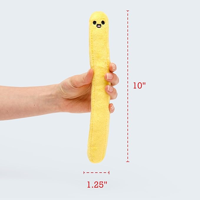 WHAT DO YOU MEME? Emotional Support Fries by Relatable, Cuddly Stuffed Animals and Plushies Set, Small Gifts for Mom, Includes 5 Plushi Toys with Carrying Basket, for Mom