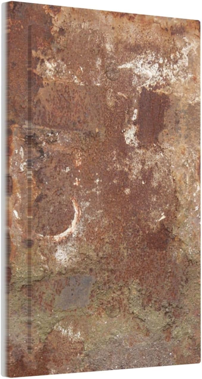 Light Switch Cover Plate Shabby Old Aged Rusty Antique Brass Metal 1 Gang No Device Blank Electrical Wall Plates Faceplate Decorative Switch Plate For Farmhouse Cabin Decor