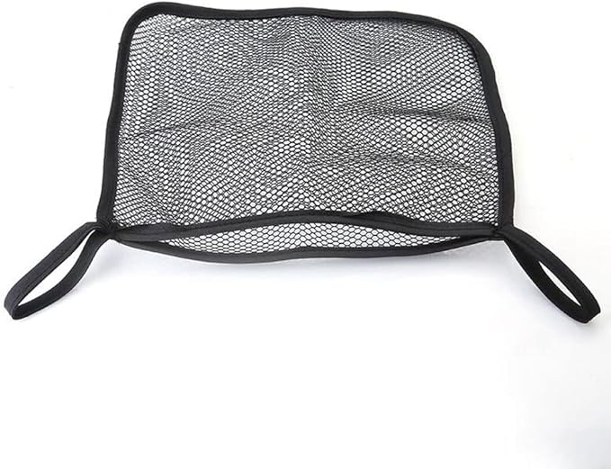 3 Pack Stroller Hanging Bag Handlebar Organizer Storage Pocket Net Mesh Bag for Wagon Carseat Compartment Carrying Diaper Snacks Cup Phone Holders Container