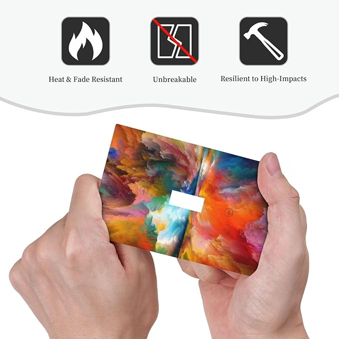 Light Switch Cover Plate Iridescent Abstract Colorful Clouds 1 Gang Single Toggle Rainbow Decorative Switch plates Outlet Cover Electrical Wall Plates Faceplate for Bathroom Home Decor