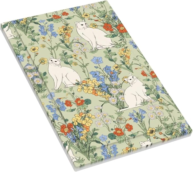 Light Switch Cover Plate Vintage Floral Cute Cat Colorful Flowers 1 Gang No Device Blank Electrical Wall Plates Faceplate Decorative Switch Plate For Bed Room Living Room Decor