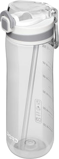 Opard Peak Water Bottle with Straw Cap, BPA-Free, Leak Proof Flip Top Bottle
