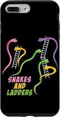 iPhone 7 Plus/8 Plus Snakes and Ladders Humor Board Game Gamer Womens Men Kids Case