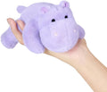 PEACH CAT Hippo Stuffed Animal Cute Hippopotamus Plushies Small Plush Toys Gifts for Kids Purple
