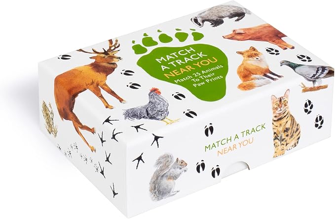 Laurence King Match a Track Near You: Match 25 Animals to Their Paw Prints