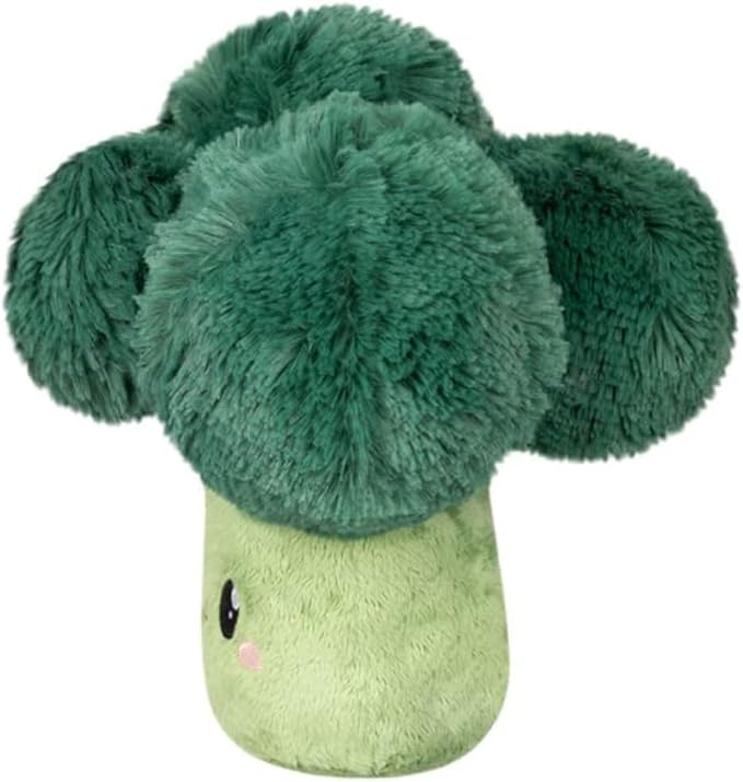Squishable - Mini Broccoli - Comfort Food Collection - 9.5 in - Soft Toy Collectible Stuffed Animal