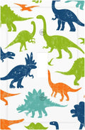 Colorful Dinosaur 1-Gang Toggle Light Switch Plate, Cute Dino Friends Decorative Wall Plate for Teen Boys Bedroom Playroom Decor