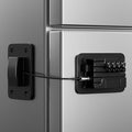 Fridge Lock for Kids, Password Refrigerator Lock, No-Tool Easy Installation, Child Safety Lock for Refrigerator & Dishwasher